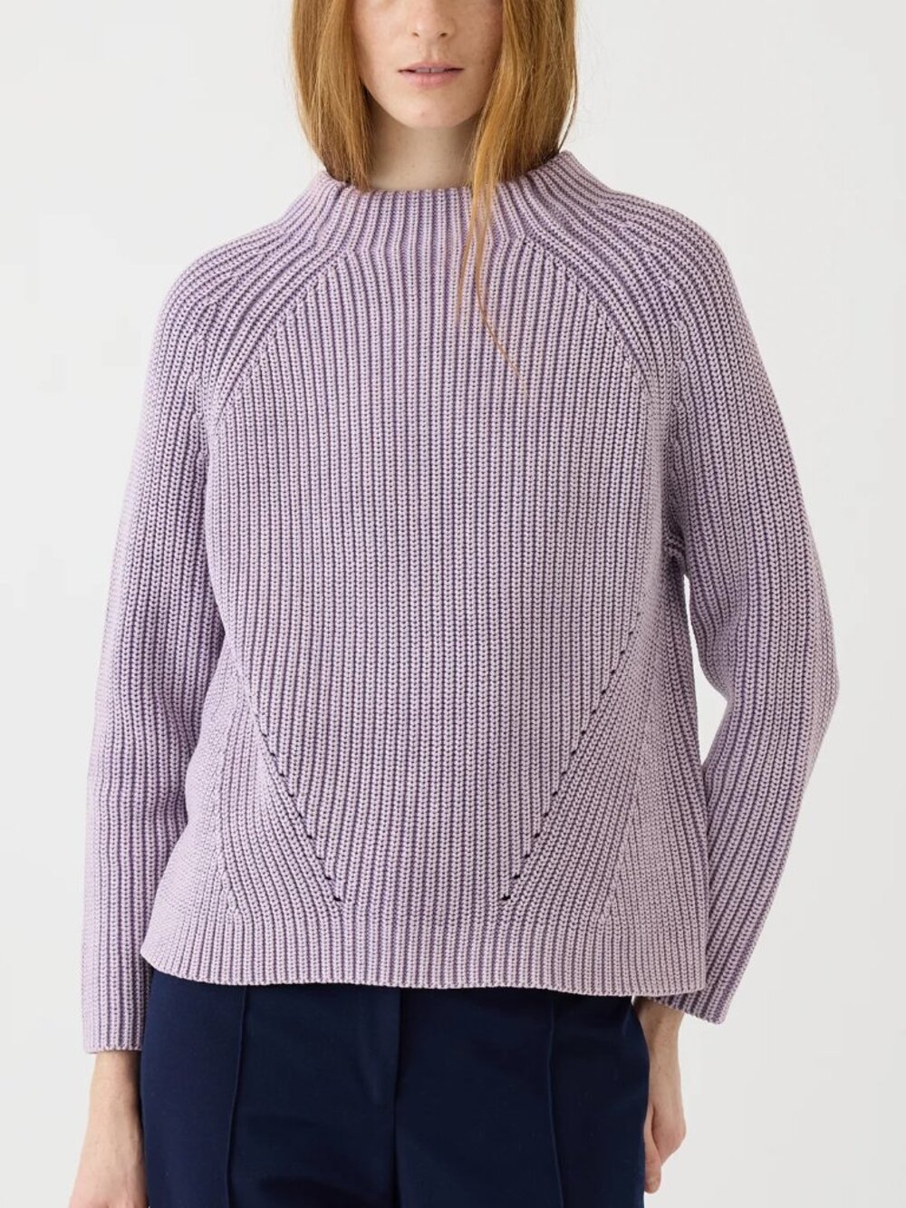 DEMYLEE Daphne Sweater Thistle Size S 100% Cotton